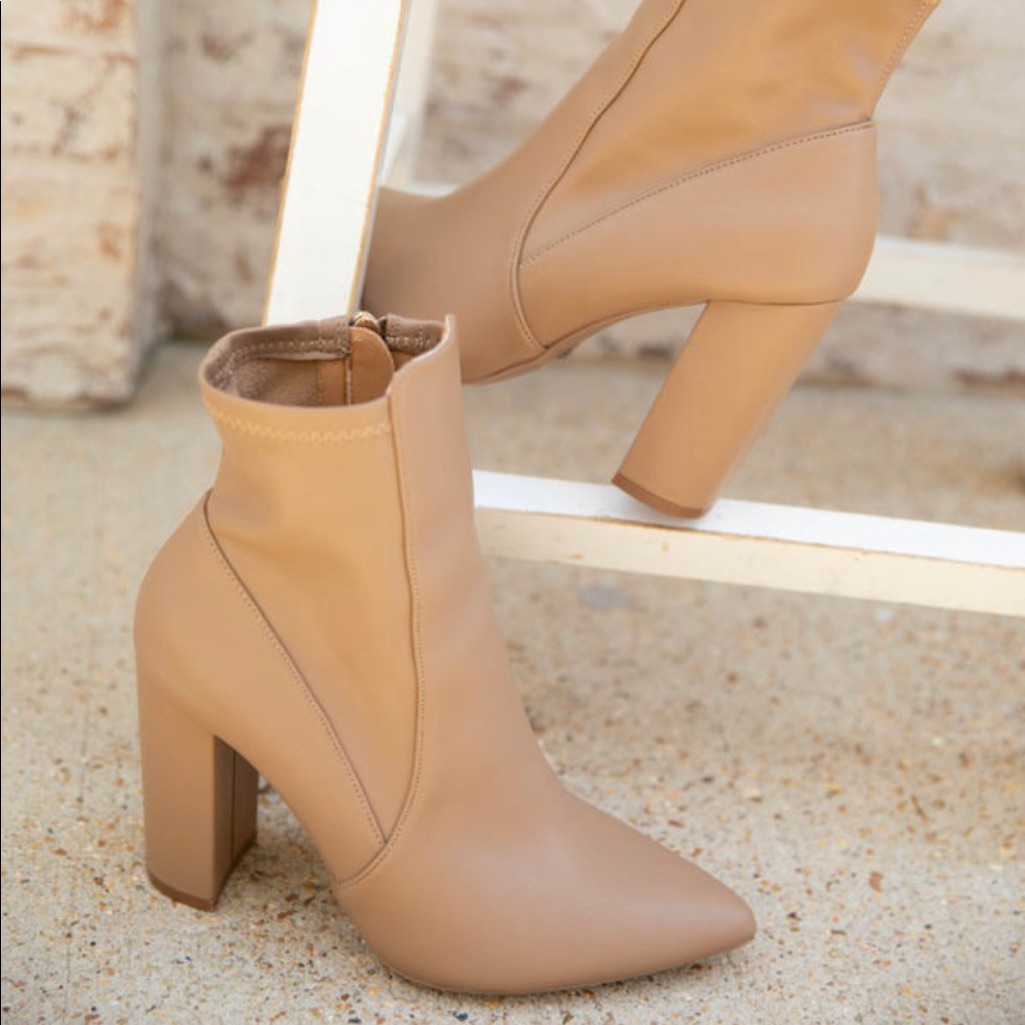 Tan Bootie’s